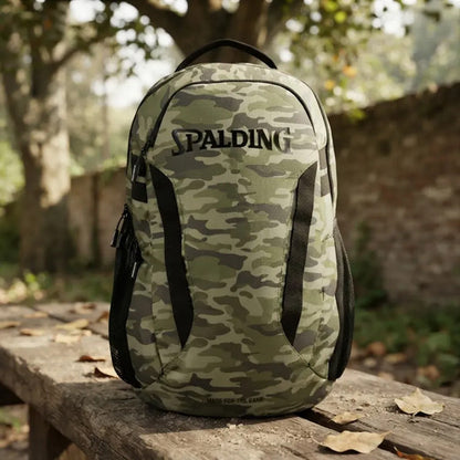 Mochila Camuflada Verde Spalding Deportes Mmsports Verde Camuflado