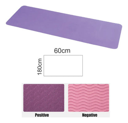 Colchoneta Mat Yoga Eco Friendly 180x60cm 6mm Rhino