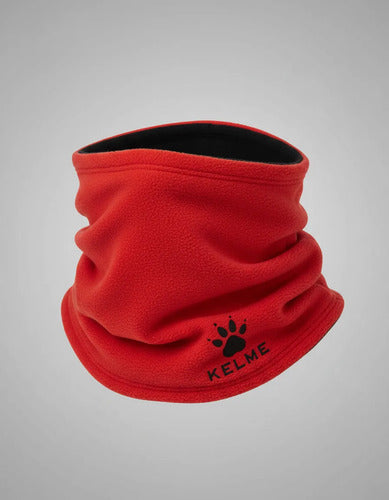 Cuello Gaiter Reversible North Kelme Color Rojo Mmsports Rojo