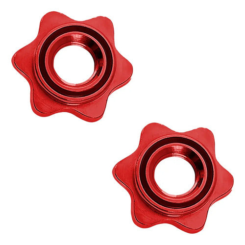 Barra Recta Body Pump 1.60m Para Pesas Con Mariposas Plateado