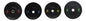 Disco Olimpico Bumpèr Engomado Hierro 10 Kg Negro