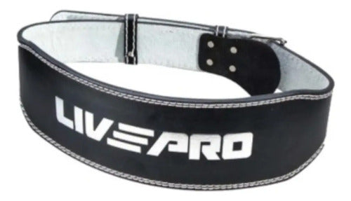 Cinturon Levantamiento Gym Pesado L Livepro