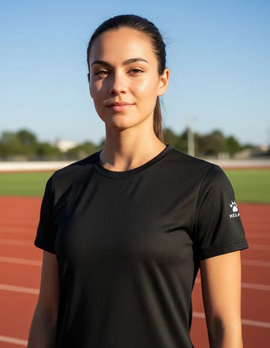 Remera Deportiva Kelme Dama Manga Corta Mmsports