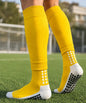 Combo Media Sin Pie + Antideslizante Fútbol Adulto Mmsports Amarillo M