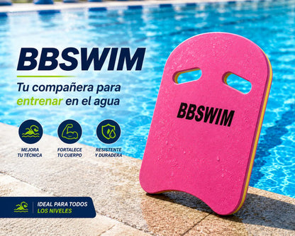 Tabla Natación Bbswim 45x28cm Entrenamiento Piscina Eva Surtido