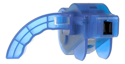 Limpiador De Cadena Bicicleta Rotación 3d Mantenimiento Zuba Azul