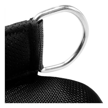 Tobillera Para Polea Maquina Crossover Agarre Pie Rhino Negro