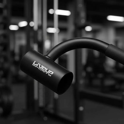 Agarre Simple Barra Olimpica Para Landmine Rack Mmsports Negro