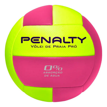 Pelota Beach Volley Playa Pro X 0% Absorción - Penalty Amarillo