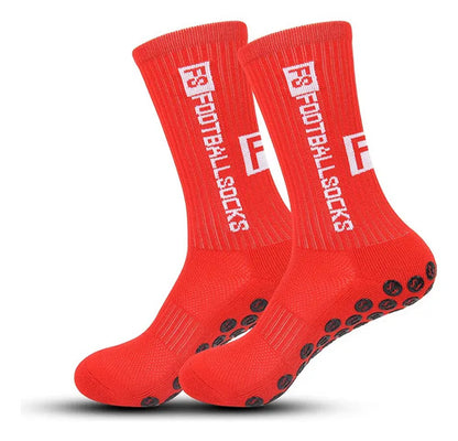 Medias Antideslizantes Fs Mmsports Rojo S