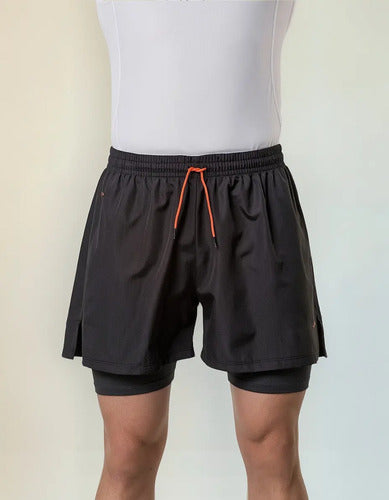 Short C/calza Running C/bolsillo Hombre Elite