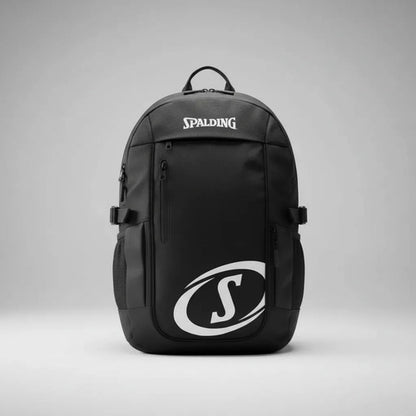 Mochila Sport 24 Litros Azul Spalding Deportes Mmsports Negro Liso