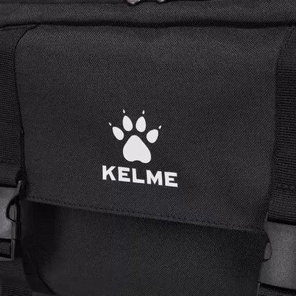 Bolso Deportivo Kelme De Poliéster, Negro, Con Correa Ajustable Liso