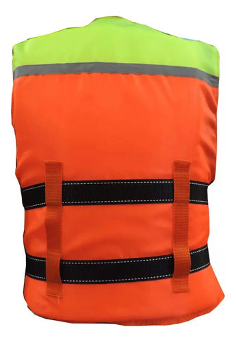 Chaleco Salvavidas Niño (hasta 30kgs) Naranja Único