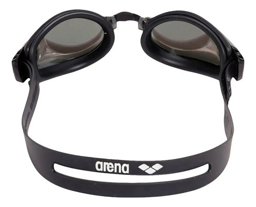 Goggles Arena Natación Zoom X-fit Mirror Unisex 009439-110 N Color Negro