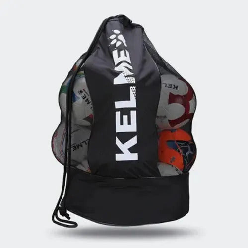 Bolsa Para Pelotas Kelme 9886019 Color Negro Negro Con Logo
