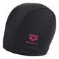 Gorra Natación Para Pelo Largo Piscina Arena Negro Lisa Único
