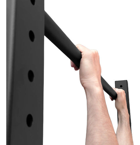 Squat Racks Comercial Profesional - Rhino Negro