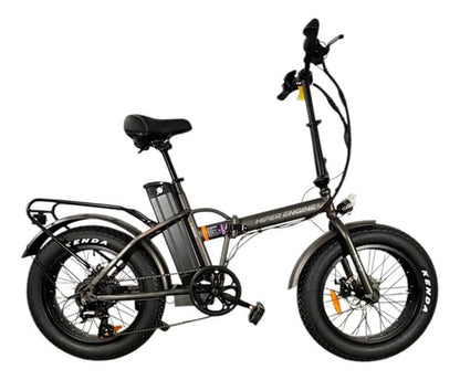 Bicicleta Electrica Knex Sport Titan Pro 48v 750w R20 Gris Gris Oscuro 17