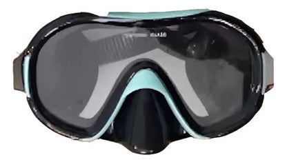 Set Snorkel Hydro Mascara Adulto Buceo Natacion Antifog Kit Turquesa