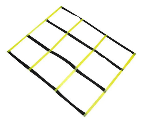 Cuadrilátero De Entrenamiento 1.5x1.5m - Agilidad Y Rapidez Amarillo