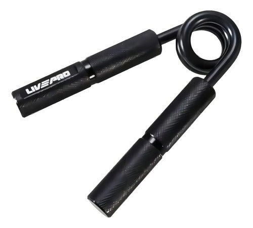 Hand Grip Ejercitador De Mano Y Antebrazo 280lb - Livepro Color Negro