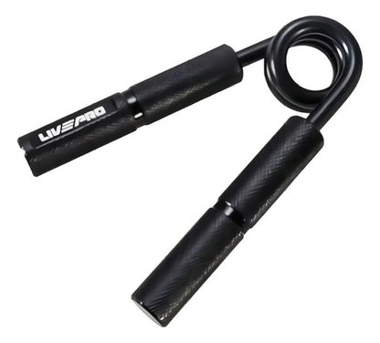 Hand Grip Ejercitador De Mano Y Antebrazo 280lb - Livepro Color Negro