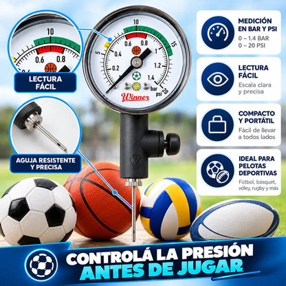 Medidor De Presión De Pelota De Mano Deportes