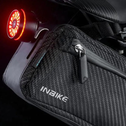 Bolso Bicicleta Impermeable Reflectivo Ciclismo - Inbike Negro