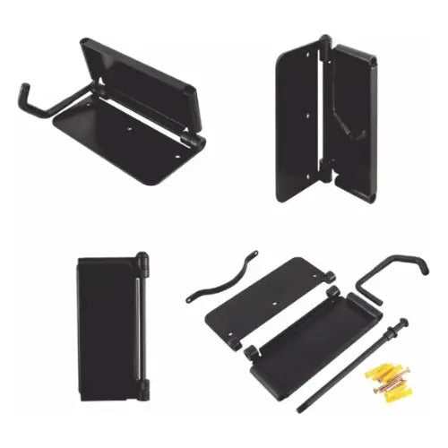 Soporte Vertical De Pared Para Bicicleta De Metal Negro