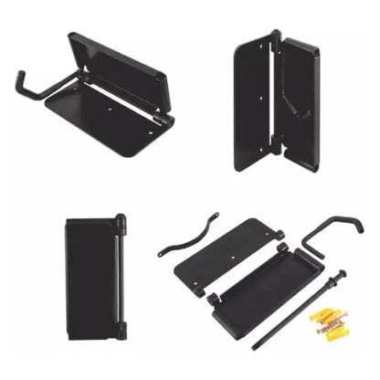 Soporte Vertical De Pared Para Bicicleta De Metal Negro