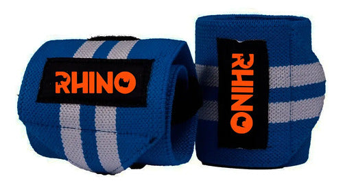 Muñequeras Par Straps Crossfit Xfit Con Pesas - Rhino