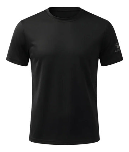 Remera Kelme Entrenamiento Mmsports Negro Lisa Xl