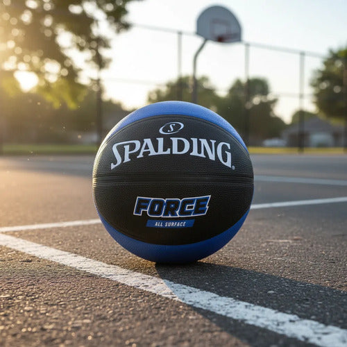 Pelota Basketball Spalding Force N7 Mmsports Azul