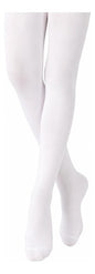 Media Ballet Danza Clásica Lycra Infantil Adulto Calidad Blanco Lisa S