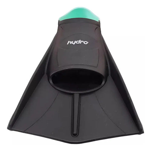 Patas De Rana Hydro Aletas Buceo Natacion Pileta Silicona Talle M Color Negro Hydro Silicona 2.0