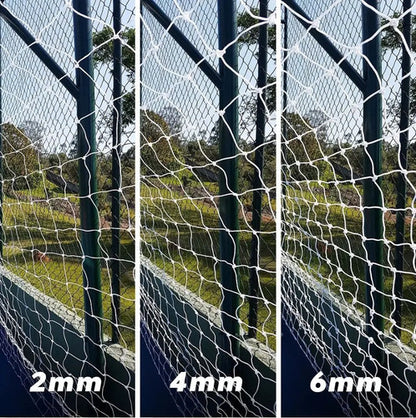 Red De Futbol 11 - 4 Mm Nylon 7.5 X 2.5 X 0.6 M Uv Blanco