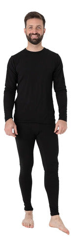 Conjunto Térmico Remera Calza Unisex Primera Piel Mm