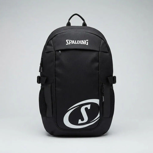 Mochila Sport 24 Litros Azul Spalding Deportes Mmsports Negro Liso