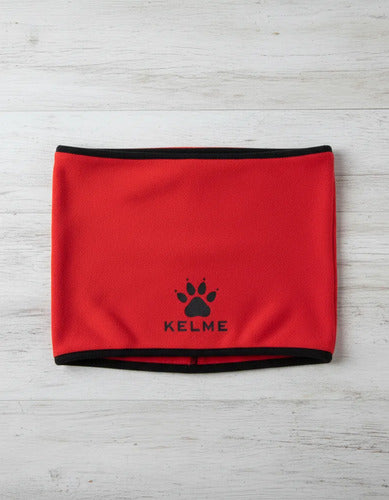 Cuello Gaiter Reversible North Kelme Color Rojo Mmsports Rojo
