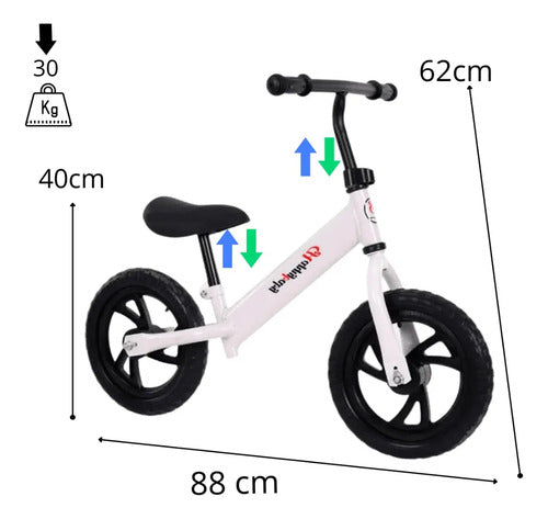 Bicicleta Sin Pedales Chivita K'nex