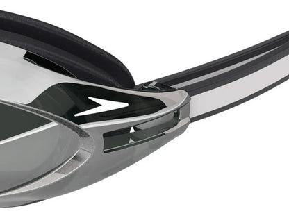 Lente Natación Espejado Speedo 3.0 Vanquisher Mirrored Mm Negro