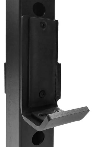 Squat Racks Comercial Profesional - Rhino Negro