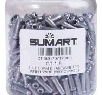 Puntas De Cable Frenos O Cambio X 500 Unidades Sumart 500