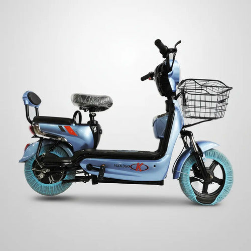 Moto Eléctrica 350w 48v 12 Max 350ah Varios Colores E Bike Multicolor