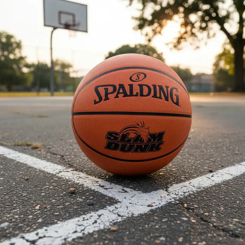 Pelota Basketball Spalding Slam Dunk N°7 Naranja