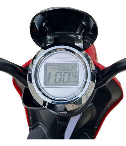 Moto Eléctrica Scooter Retro Potencia 800w Autonomía 40km Multicolor