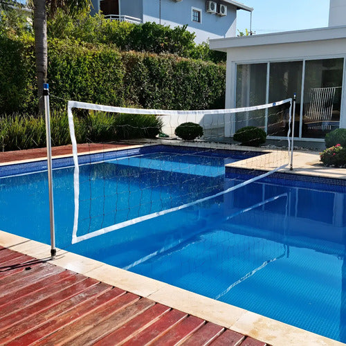 Red De Voleibol De Piscina De 4 Rayas, 4 Metros