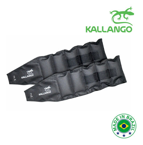 Tobi Pesas Semi-pro Gym Gimnasios Kallango 2 Kg Par Negro