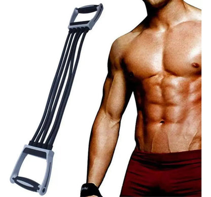 Banda Elastico De Pecho Chest Expander K'nex Gris